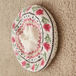 Janie and Jack toddler knit beret